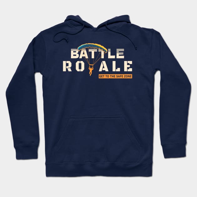 Battle royale typography Hoodie by Alsiqcreativeart